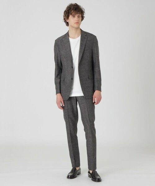 BLUE LABEL / BLACK LABEL CRESTBRIDGE / ブルーレーベル / ブラックレーベル・クレストブリッジ  テーラードジャケット | 2WAYストレッチメランジカラミジャケット | 詳細1