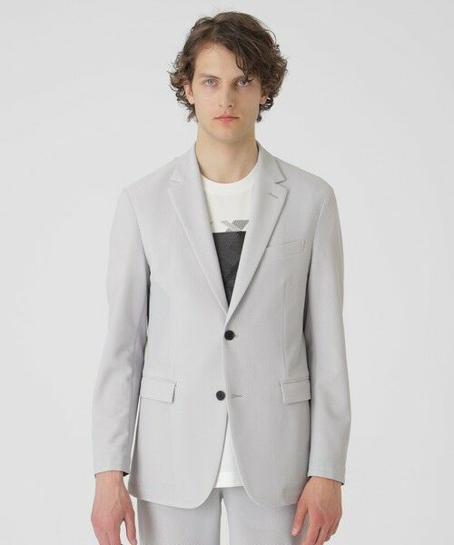 BLUE LABEL / BLACK LABEL CRESTBRIDGE / ブルーレーベル / ブラックレーベル・クレストブリッジ  テーラードジャケット | 【BLACK lab.】ブリーズメッシュジャケット | 詳細2