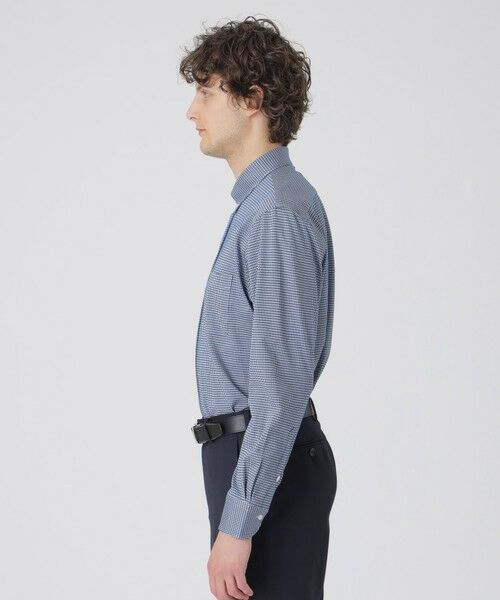 BLUE LABEL / BLACK LABEL CRESTBRIDGE / ブルーレーベル / ブラックレーベル・クレストブリッジ  シャツ・ブラウス | カネマサギンガムチェックジャージーボタンダウンシャツ | 詳細2