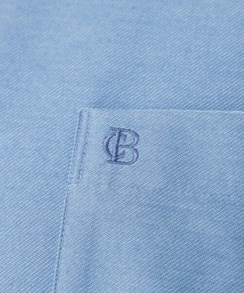 BLUE LABEL / BLACK LABEL CRESTBRIDGE / ブルーレーベル / ブラックレーベル・クレストブリッジ  シャツ・ブラウス | カネマサデニムライクジャージーセミワイドカラーシャツ | 詳細4