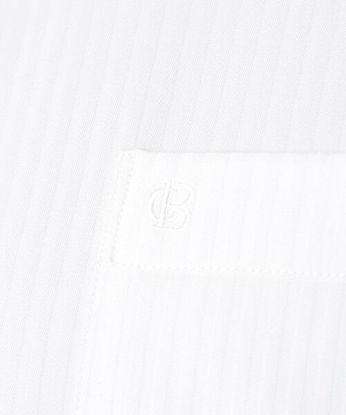 BLUE LABEL / BLACK LABEL CRESTBRIDGE / ブルーレーベル / ブラックレーベル・クレストブリッジ  シャツ・ブラウス | 【一部店舗限定】テクニカルシャドーストライプハーフボタンダウンシャツ | 詳細4