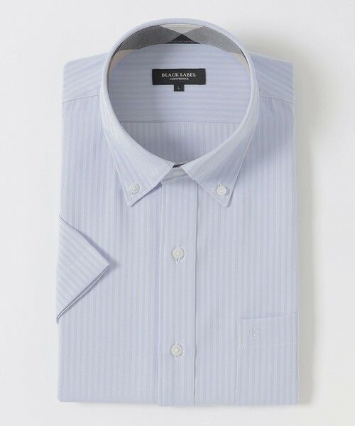 BLUE LABEL / BLACK LABEL CRESTBRIDGE / ブルーレーベル / ブラックレーベル・クレストブリッジ  シャツ・ブラウス | 【一部店舗限定】テクニカルシャドーストライプハーフボタンダウンシャツ | 詳細10