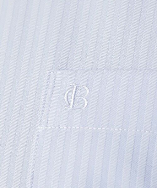 BLUE LABEL / BLACK LABEL CRESTBRIDGE / ブルーレーベル / ブラックレーベル・クレストブリッジ  シャツ・ブラウス | 【一部店舗限定】テクニカルシャドーストライプハーフボタンダウンシャツ | 詳細9