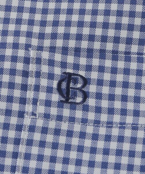BLUE LABEL / BLACK LABEL CRESTBRIDGE / ブルーレーベル / ブラックレーベル・クレストブリッジ  シャツ・ブラウス | 【一部店舗限定】テクニカルギンガムチェックハーフボタンダウンシャツ | 詳細11