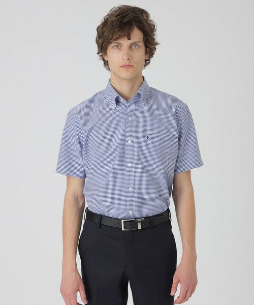 BLUE LABEL CRESTBRIDGE チェック柄 Tシャツ 38 BLUE LABEL / BLACK LABEL CRESTBRIDGE｜クレストブリッジ