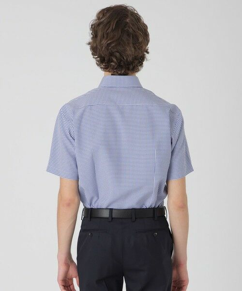 BLUE LABEL / BLACK LABEL CRESTBRIDGE / ブルーレーベル / ブラックレーベル・クレストブリッジ  シャツ・ブラウス | 【一部店舗限定】テクニカルギンガムチェックハーフボタンダウンシャツ | 詳細9