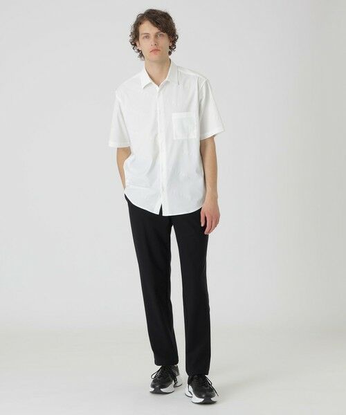 BLUE LABEL / BLACK LABEL CRESTBRIDGE / ブルーレーベル / ブラックレーベル・クレストブリッジ  シャツ・ブラウス | 【BLACK lab.】エンボスロゴトリコットシャツ | 詳細1