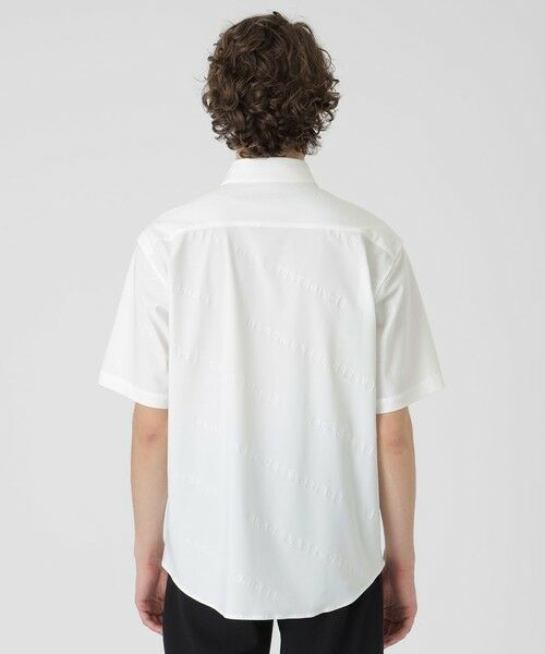 BLUE LABEL / BLACK LABEL CRESTBRIDGE / ブルーレーベル / ブラックレーベル・クレストブリッジ  シャツ・ブラウス | 【BLACK lab.】エンボスロゴトリコットシャツ | 詳細3