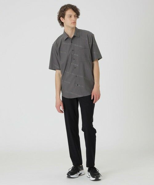 BLUE LABEL / BLACK LABEL CRESTBRIDGE / ブルーレーベル / ブラックレーベル・クレストブリッジ  シャツ・ブラウス | 【BLACK lab.】エンボスロゴトリコットシャツ | 詳細5
