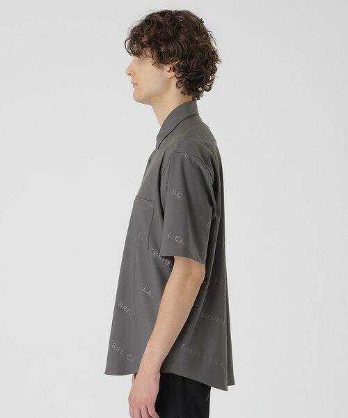 BLUE LABEL / BLACK LABEL CRESTBRIDGE / ブルーレーベル / ブラックレーベル・クレストブリッジ  シャツ・ブラウス | 【BLACK lab.】エンボスロゴトリコットシャツ | 詳細6