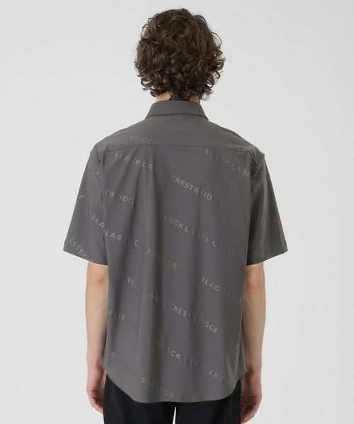 BLUE LABEL / BLACK LABEL CRESTBRIDGE / ブルーレーベル / ブラックレーベル・クレストブリッジ  シャツ・ブラウス | 【BLACK lab.】エンボスロゴトリコットシャツ | 詳細7