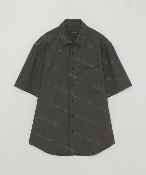 BLUE LABEL / BLACK LABEL CRESTBRIDGE / ブルーレーベル / ブラックレーベル・クレストブリッジ  シャツ・ブラウス | 【BLACK lab.】エンボスロゴトリコットシャツ | 詳細8