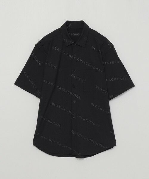 BLUE LABEL / BLACK LABEL CRESTBRIDGE / ブルーレーベル / ブラックレーベル・クレストブリッジ  シャツ・ブラウス | 【BLACK lab.】エンボスロゴトリコットシャツ | 詳細12