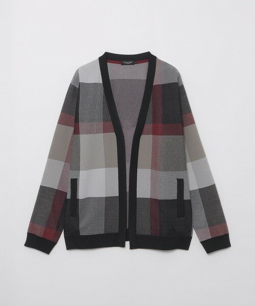BLUE LABEL / BLACK LABEL CRESTBRIDGE / ブルーレーベル / ブラックレーベル・クレストブリッジ  ニット・セーター | 【WEB・一部店舗限定】クレストブリッジチェックインレーキナガシカーディガン | 詳細12