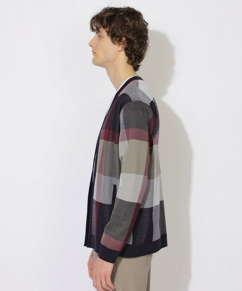 BLUE LABEL / BLACK LABEL CRESTBRIDGE / ブルーレーベル / ブラックレーベル・クレストブリッジ  ニット・セーター | 【WEB・一部店舗限定】クレストブリッジチェックインレーキナガシカーディガン | 詳細8