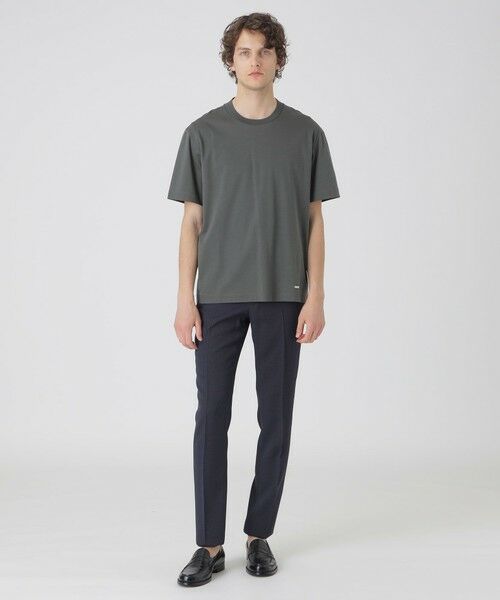 マーセライズドレスTシャツ （カットソー）｜BLUE LABEL / BLACK