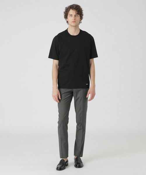 マーセライズドレスTシャツ （カットソー）｜BLUE LABEL / BLACK