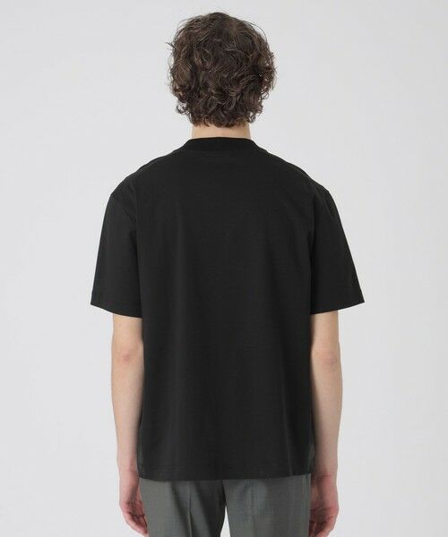 マーセライズドレスTシャツ （カットソー）｜BLUE LABEL / BLACK