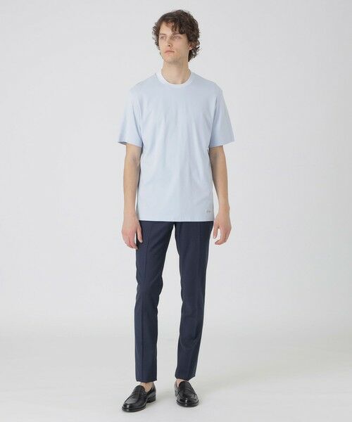 マーセライズドレスTシャツ （カットソー）｜BLUE LABEL / BLACK