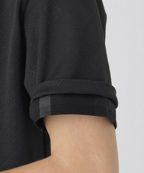 BLUE LABEL / BLACK LABEL CRESTBRIDGE / ブルーレーベル / ブラックレーベル・クレストブリッジ  カットソー | ブリスターバイアスシャドーチェックTシャツ | 詳細16