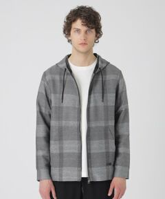 シャドークレストブリッジチェックカラミパーカー