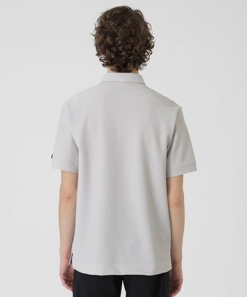 ◼︎週末限定価格◼︎ BLACK LABEL ポロシャツ 希少L 極上逸品 BLACK×GRAY ボーダー ポロシャツ ナイト刺繍入