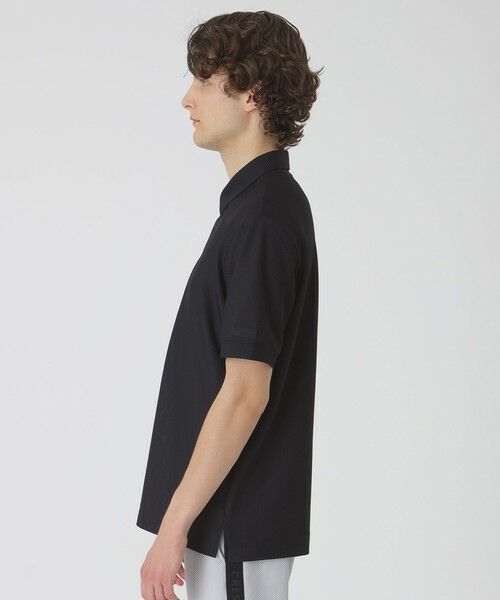 クレストブリッジブラックレーベル　ブラック ポロシャツ L ブラックレーベルクレストブリッジ BLACK LABEL CRESTBRIDGE