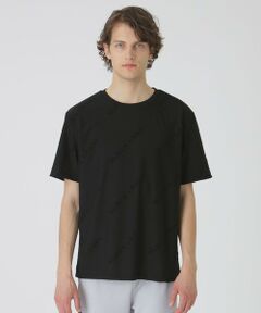 BLUE LABEL / BLACK LABEL CRESTBRIDGE / ブルーレーベル / ブラックレーベル・クレストブリッジ  カットソー | 【BLACK lab.】メッシュ&ループロゴTシャツ