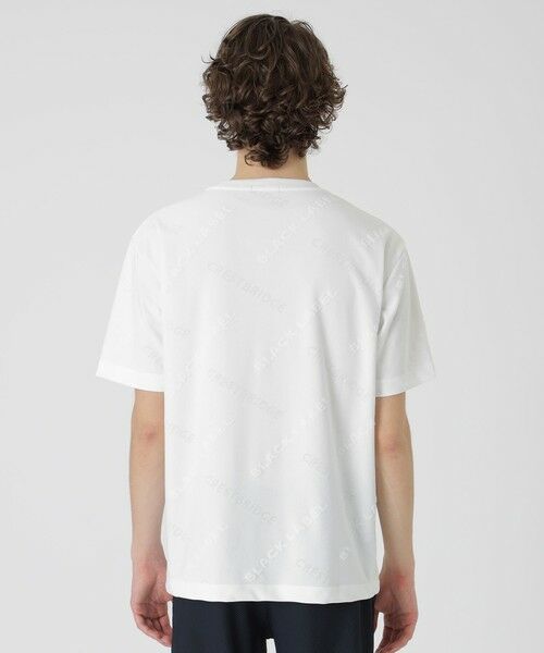 BLUE LABEL / BLACK LABEL CRESTBRIDGE / ブルーレーベル / ブラックレーベル・クレストブリッジ  カットソー | 【BLACK lab.】メッシュ&ループロゴTシャツ | 詳細3