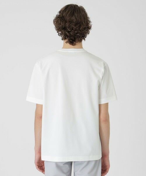 BLUE LABEL / BLACK LABEL CRESTBRIDGE / ブルーレーベル / ブラックレーベル・クレストブリッジ  カットソー | 【BLACK lab.】ラインストーンボックスロゴTシャツ | 詳細3