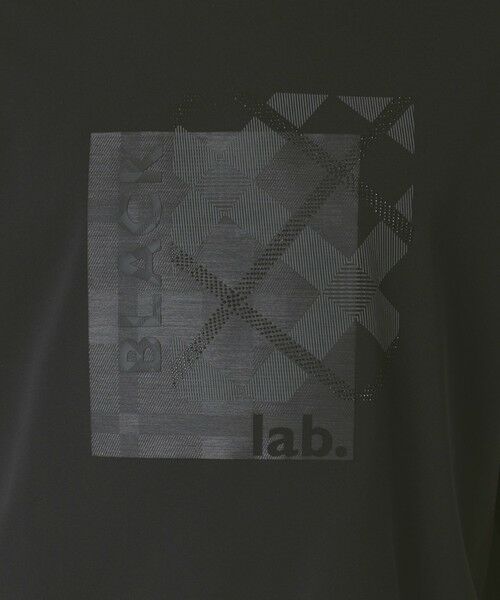 BLUE LABEL / BLACK LABEL CRESTBRIDGE / ブルーレーベル / ブラックレーベル・クレストブリッジ  カットソー | 【BLACK lab.】ラインストーンボックスロゴTシャツ | 詳細9