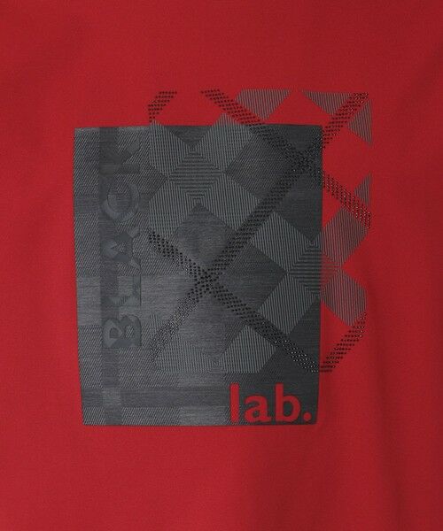 BLUE LABEL / BLACK LABEL CRESTBRIDGE / ブルーレーベル / ブラックレーベル・クレストブリッジ  カットソー | 【BLACK lab.】ラインストーンボックスロゴTシャツ | 詳細14