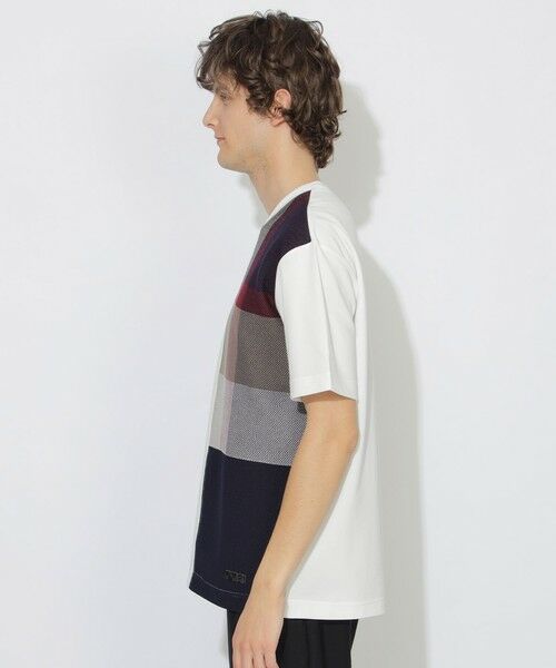 ブルーレーベルクレストブリッジ☆ニットビスチェ付デザインTシャツ BLUE LABEL CRESTBRIDGE（ブルーレーベルクレストブリッジ）の