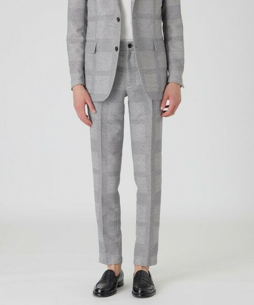 BLUE LABEL / BLACK LABEL CRESTBRIDGE/ブルーレーベル / ブラックレーベル・クレストブリッジ シャドークレストブリッジチェックカラミトラウザーズ グレー1 S BLUE LABEL / BLACK LABEL CRESTBRIDGE/ブルーレーベル / ブラックレーベル・クレストブリッジ シャドークレストブリッジチェックカラミトラウザーズ グレー1 S