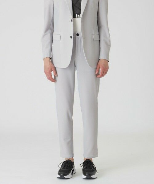BLUE LABEL / BLACK LABEL CRESTBRIDGE / ブルーレーベル / ブラックレーベル・クレストブリッジ その他パンツ | 【BLACK lab.】ブリーズメッシュトラウザーズ(グレー1)