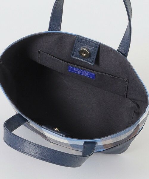 BLUE LABEL / BLACK LABEL CRESTBRIDGE / ブルーレーベル / ブラックレーベル・クレストブリッジ  ショルダーバッグ | クレストブリッジチェックコットンリネンミニトート | 詳細10