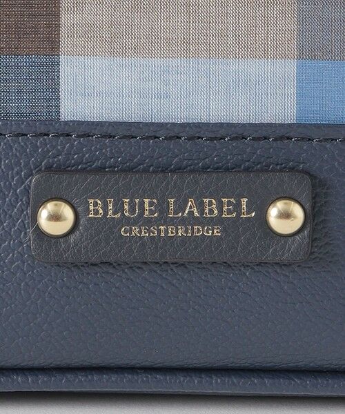BLUE LABEL / BLACK LABEL CRESTBRIDGE / ブルーレーベル / ブラックレーベル・クレストブリッジ  ショルダーバッグ | クレストブリッジチェックコットンリネンミニトート | 詳細11