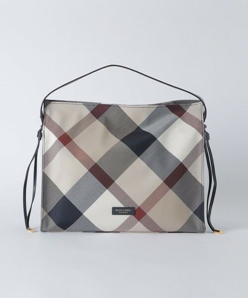 BLUE LABEL / BLACK LABEL CRESTBRIDGE / ブルーレーベル / ブラックレーベル・クレストブリッジ  ショルダーバッグ | クレストブリッジチェックギャザーバッグ | 詳細12