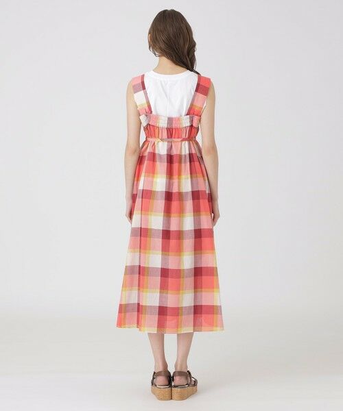 BURBERRY BLUE LABEL リネン コットン ワンピース ブラック BURBERRYBLUE LABEL リネンワンピース青系
