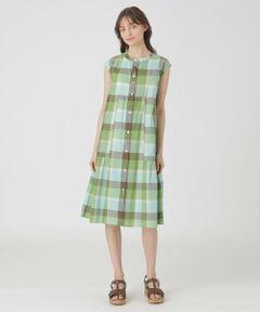 AZUL BY MOUSSY ロングデニムワンピース L/BLU1 -ファッション