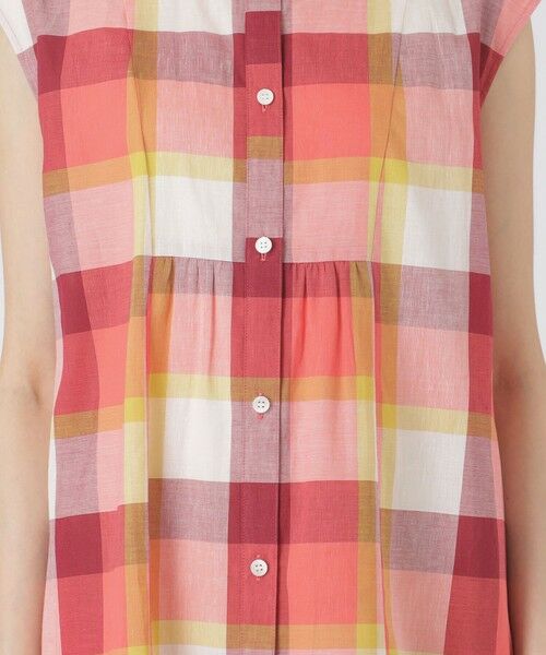 BLUE LABEL / BLACK LABEL CRESTBRIDGE / ブルーレーベル / ブラックレーベル・クレストブリッジ ドレス | コットンリネンティアードドレス | 詳細3