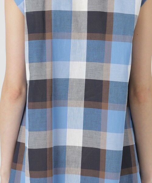 BLUE LABEL / BLACK LABEL CRESTBRIDGE / ブルーレーベル / ブラックレーベル・クレストブリッジ ドレス | コットンリネンティアードドレス | 詳細11