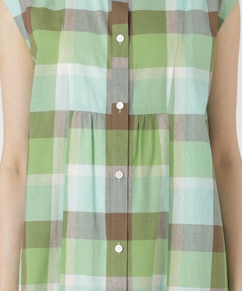 BLUE LABEL / BLACK LABEL CRESTBRIDGE / ブルーレーベル / ブラックレーベル・クレストブリッジ ドレス | コットンリネンティアードドレス | 詳細17