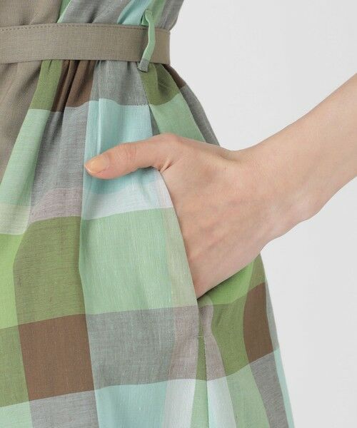 BLUE LABEL / BLACK LABEL CRESTBRIDGE / ブルーレーベル / ブラックレーベル・クレストブリッジ  ドレス | ウェザーストレッチチェックコンビドレス | 詳細17