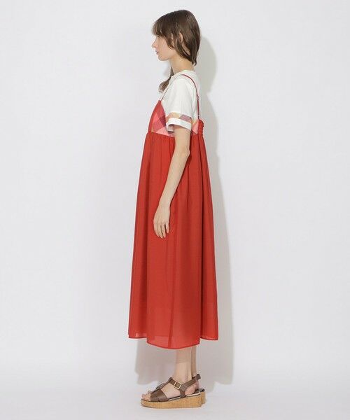 BLUE LABEL / BLACK LABEL CRESTBRIDGE / ブルーレーベル / ブラックレーベル・クレストブリッジ  ドレス | 【WEB限定】スパンボイルキャミソールドレス | 詳細1