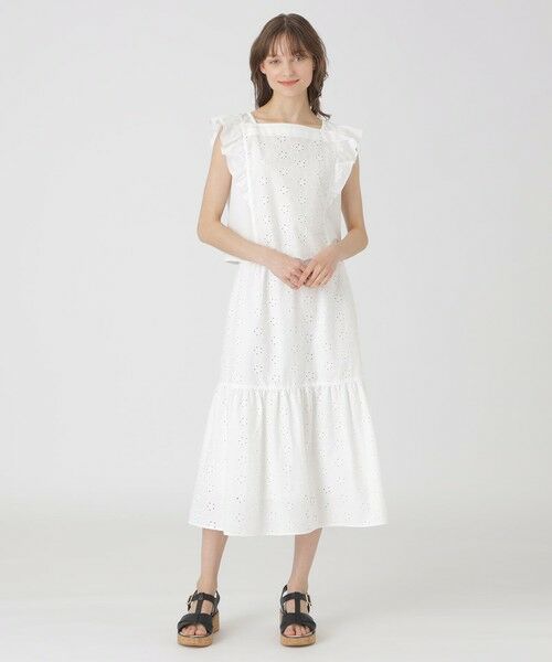 BLUE LABEL / BLACK LABEL CRESTBRIDGE / ブルーレーベル / ブラックレーベル・クレストブリッジ  シャツ・ブラウス | シャンブレーレースブラウス | 詳細1