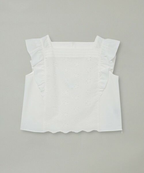 BLUE LABEL / BLACK LABEL CRESTBRIDGE / ブルーレーベル / ブラックレーベル・クレストブリッジ  シャツ・ブラウス | シャンブレーレースブラウス | 詳細4