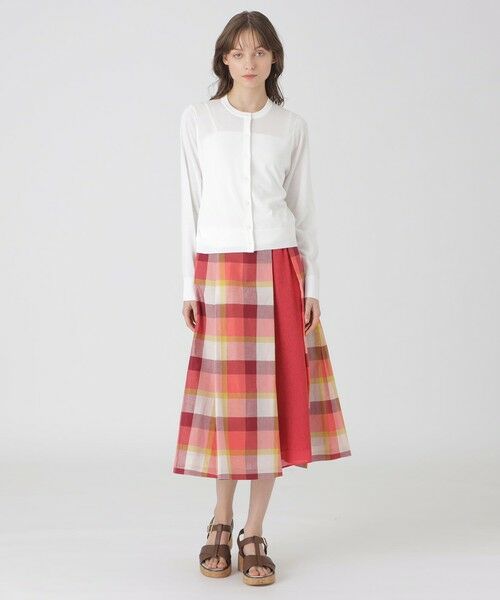 BLUE LABEL / BLACK LABEL CRESTBRIDGE / ブルーレーベル / ブラックレーベル・クレストブリッジ  ニット・セーター | クールファインニットクルーネックカーディガン | 詳細1