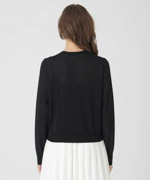 BLUE LABEL / BLACK LABEL CRESTBRIDGE / ブルーレーベル / ブラックレーベル・クレストブリッジ  ニット・セーター | クールファインニットクルーネックカーディガン | 詳細8