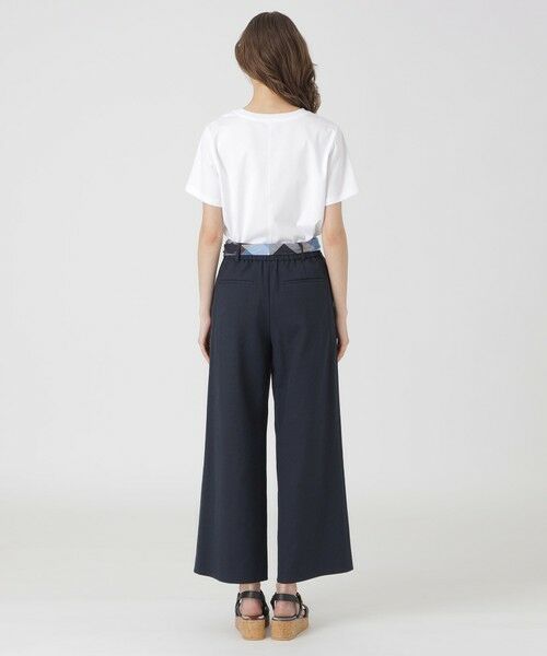 ブルーレーベルクレストブリッジ ドライオックスワイドパンツ サイズ38 ブルーレーベルクレストブリッジ BLUE LABEL CRESTBRIDGE ドライ